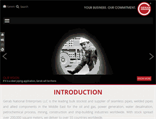 Tablet Screenshot of gerabgroup.com